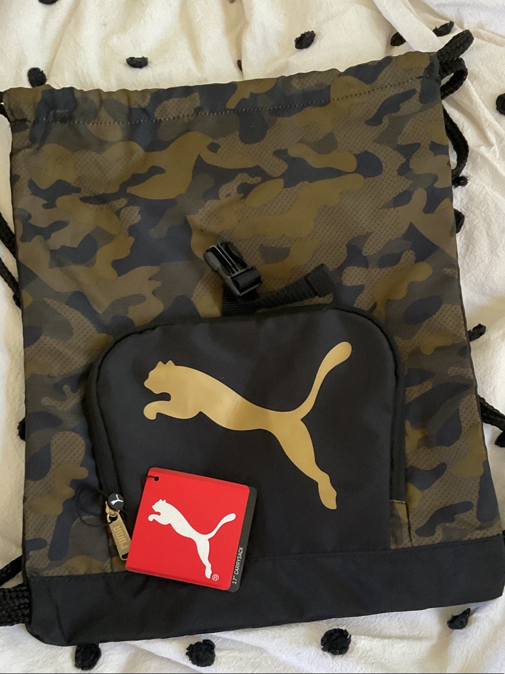 Puma backpack bag NWT camo!
